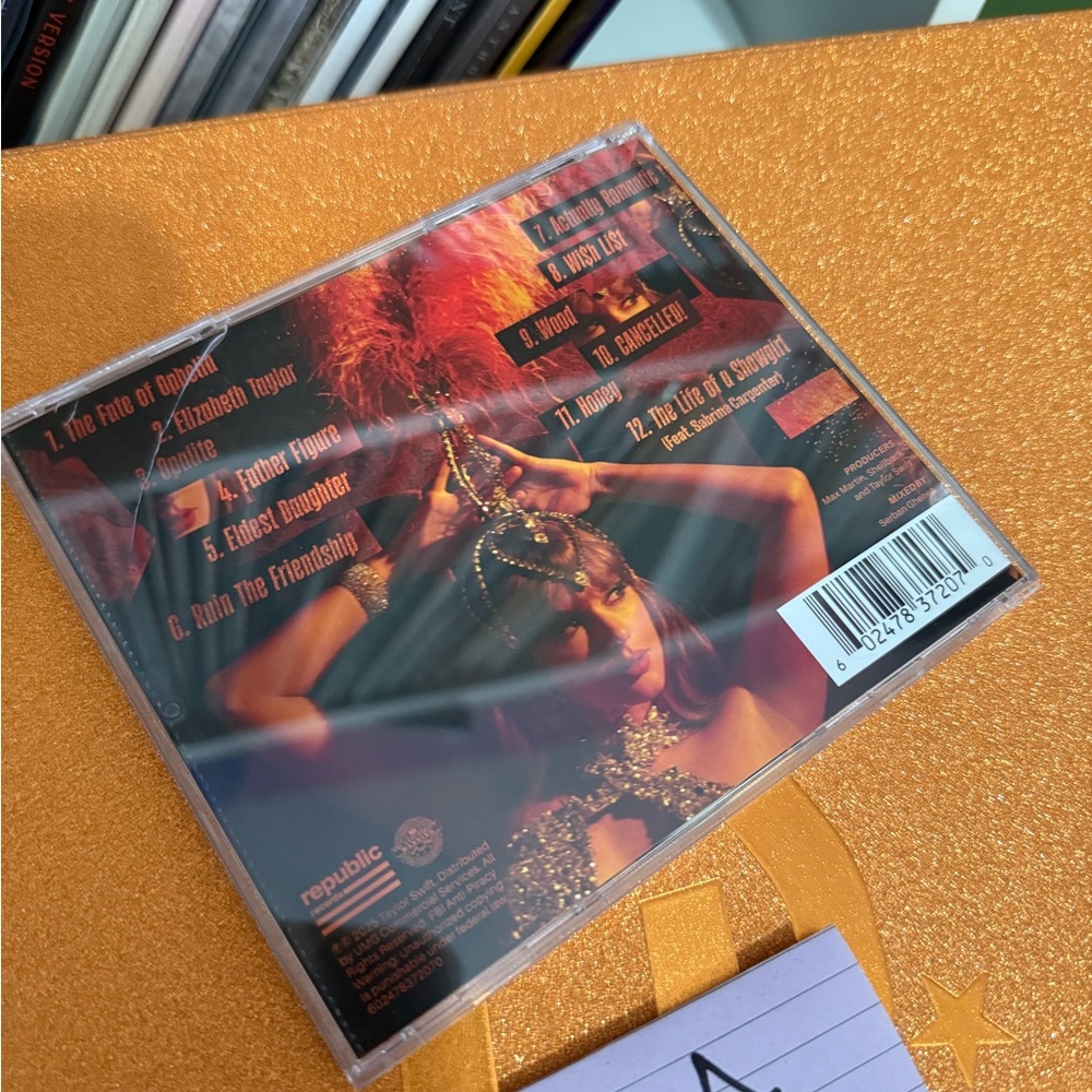 The Life of a Showgirl CD + Hand Signed Photo #3 - Picture 5 of 7